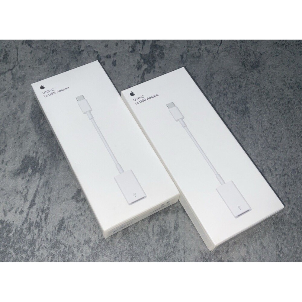 Apple USB-C to USB Adapter for Mac/iPad (2 Pack) Model A1632